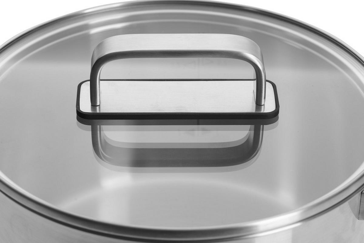 KOCHTOPFSET Steel  - Silberfarben, Basics, Metall - WOLL