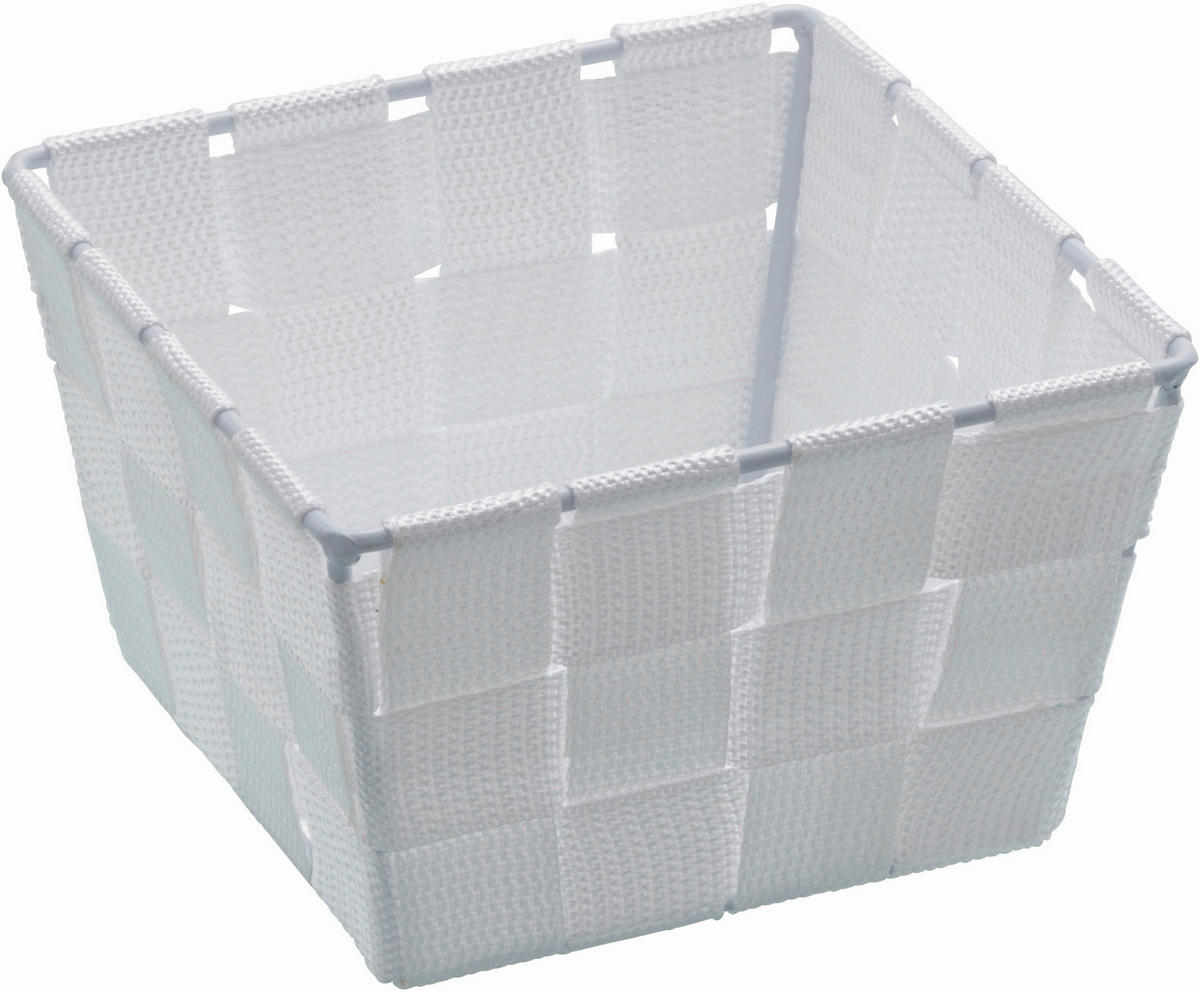 KORB - Weiss, Basics, Kunststoff (14/14/9cm) - Wenko