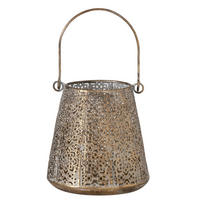 WINDLICHT - Goldfarben, Basics, Metall (14,5/15cm) - Ambia Home