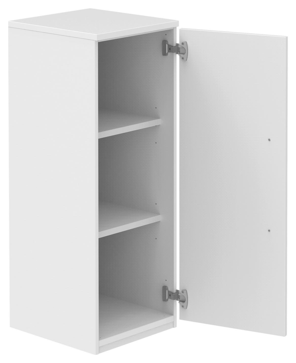 AKTENSCHRANK Weiß  - Weiß, KONVENTIONELL, Holzwerkstoff (40/111,7/43cm) - Moderano