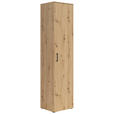 MEHRZWECKSCHRANK 45/195/40 cm  - Anthrazit/Schwarz, MODERN, Holzwerkstoff/Kunststoff (45/195/40cm) - Carryhome