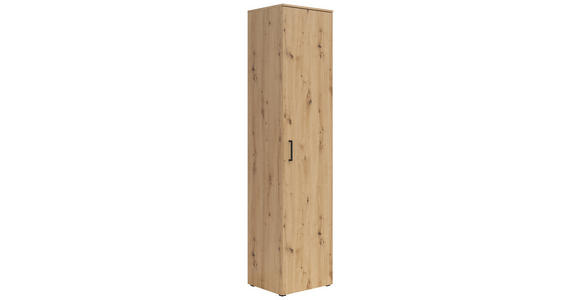 MEHRZWECKSCHRANK 45/195/40 cm  - Anthrazit/Schwarz, MODERN, Holzwerkstoff/Kunststoff (45/195/40cm) - Carryhome