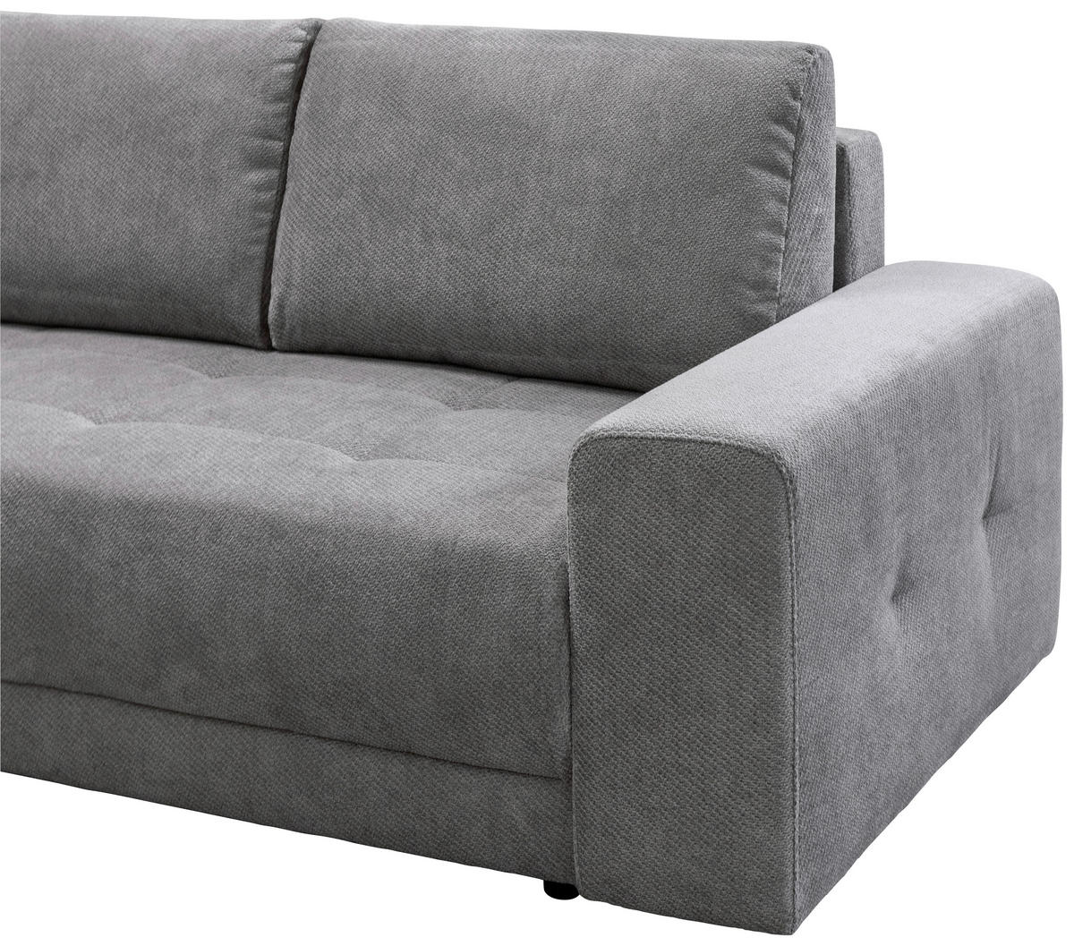 ECKSOFA Hellgrau  - Hellgrau, Trend, Textil (213/208cm) - MID.YOU