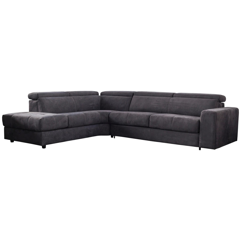 Novel ROHOVÁ SEDAČKA, textil, antracitová