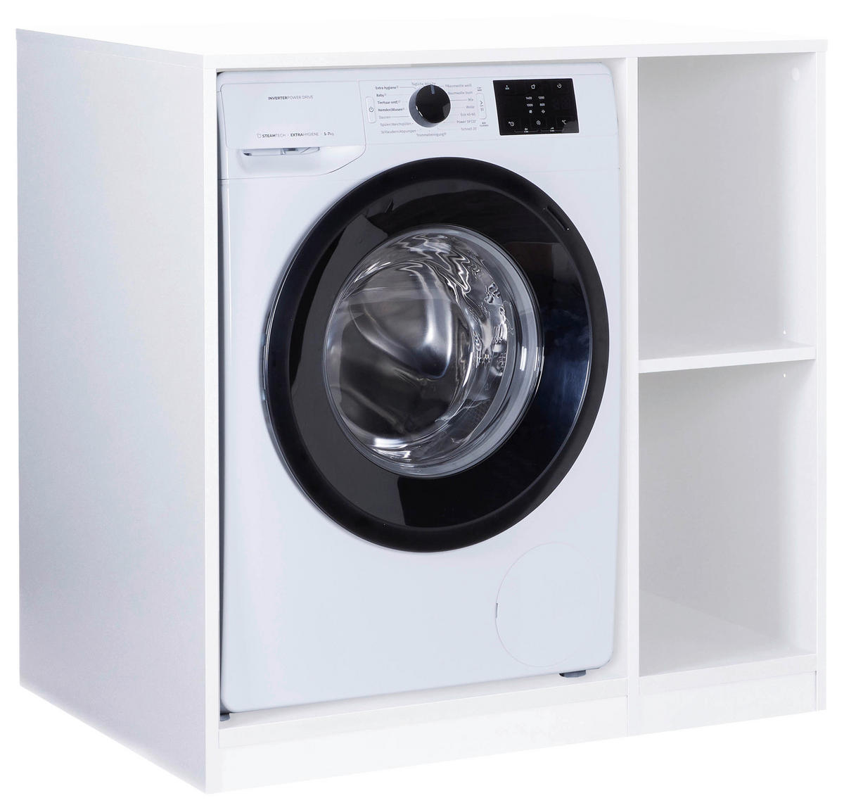 WASCHMASCHINENSCHRANK 99/98/68 cm  in Weiß  - Weiß, MODERN, Holzwerkstoff (99/98/68cm) - home24