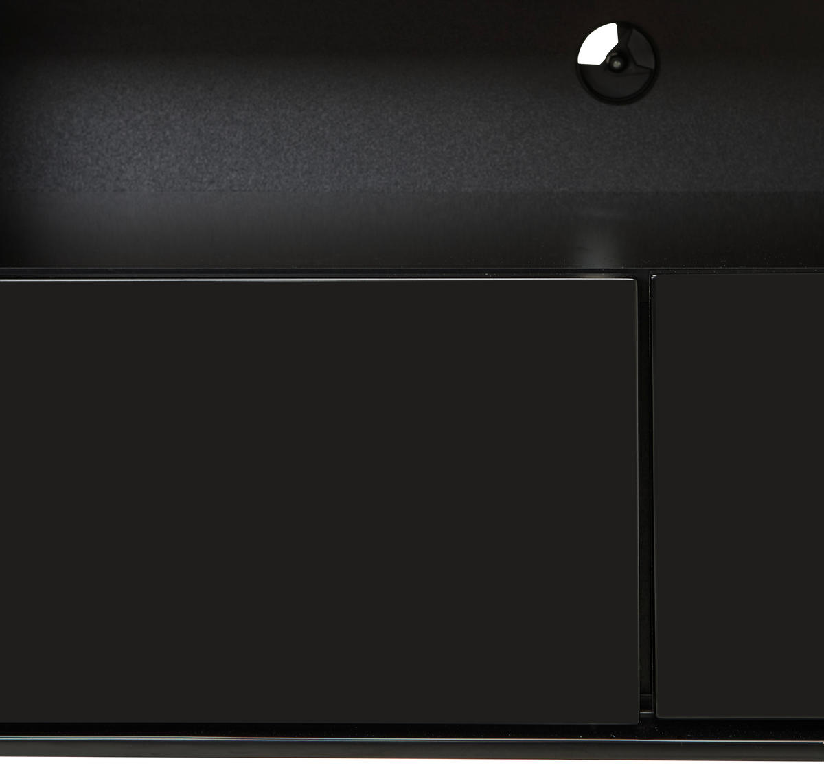 LOWBOARD  180/53/40 cm 2 Schublade(n) Beimöbel erhältlich, stehend  - Eichefarben/Schwarz, Trend, Holz/Holzwerkstoff (180/53/40cm) - Xora