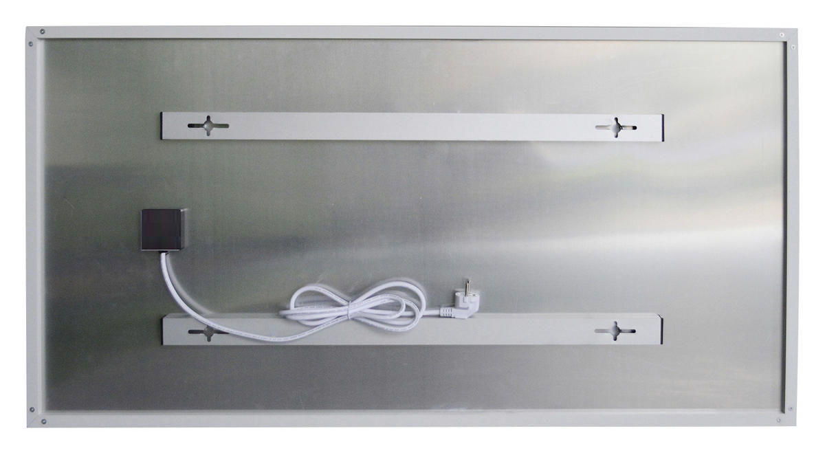 INFRAROTPANEEL AMBIENTE 580W 580 W  - Weiß, Trend, Kunststoff/Metall (90/59,5/2,2cm) - Atrigo