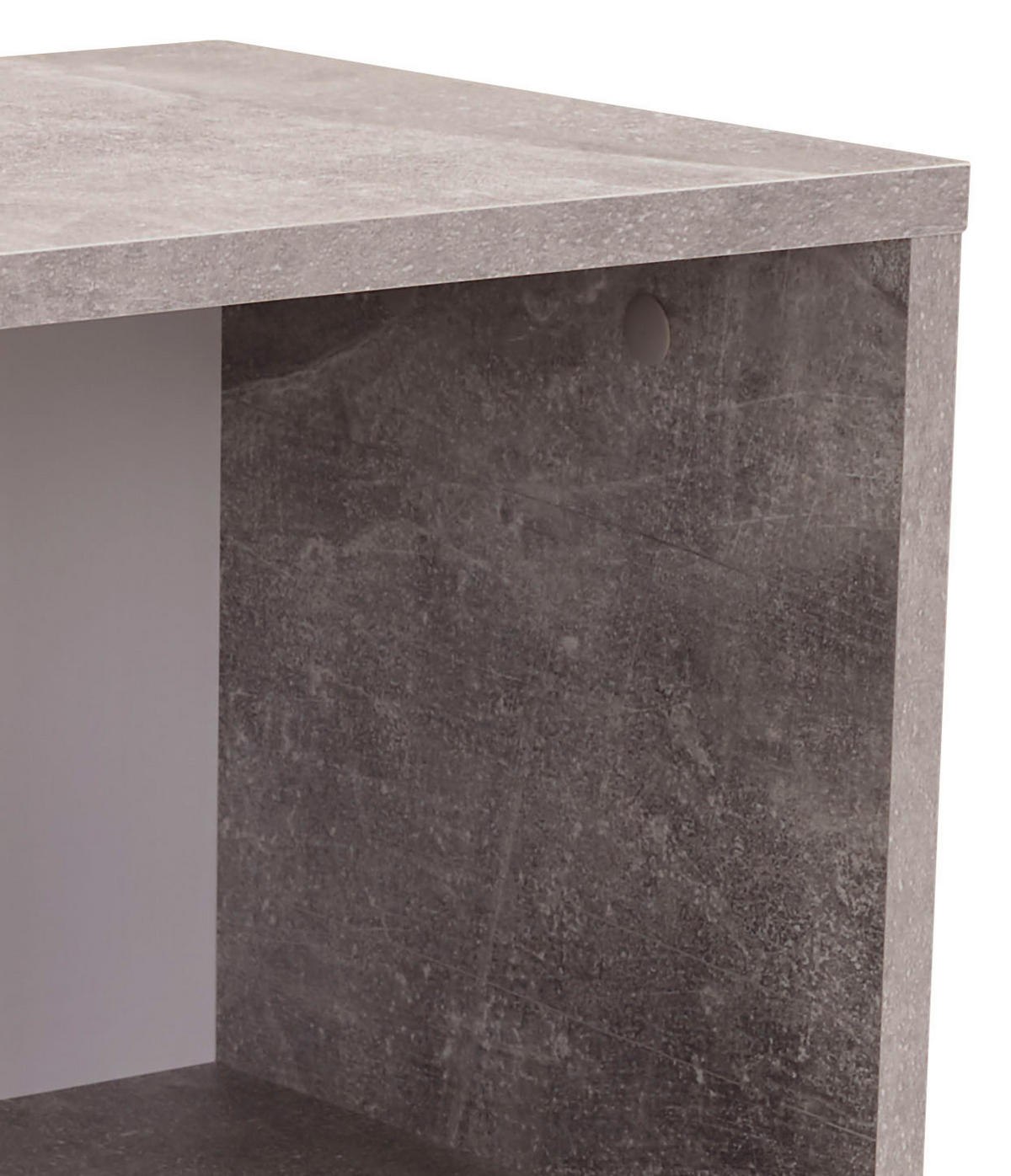 UNTERSCHRANK 32/82/28 cm   - Chromfarben/Hellgrau, MODERN, Holzwerkstoff/Kunststoff (32/82/28cm) - MID.YOU