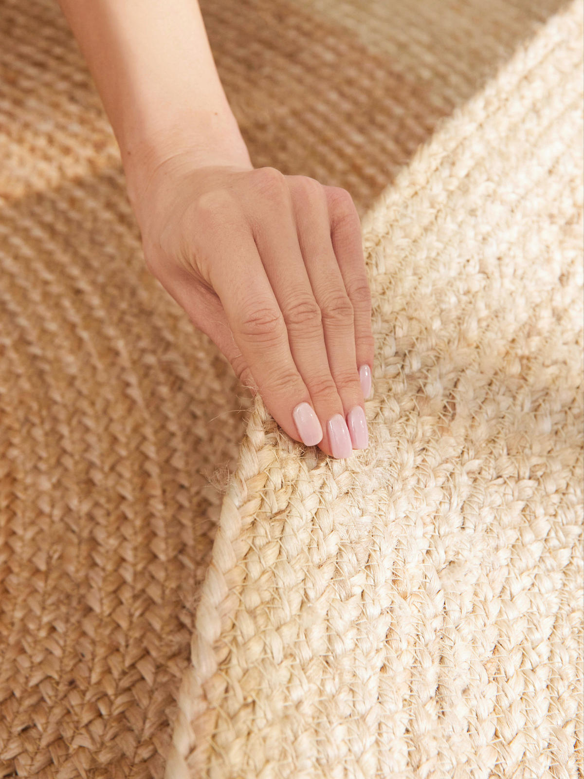 JUTETEPPICH 100 cm Jutta Creme, Goldfarben  - Goldfarben/Creme, Basics, Textil (100cm)