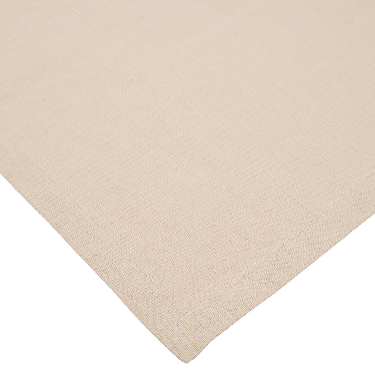 TISCHDECKE Textil Leinenoptik Beige 130/220 cm  - Beige, Basics, Textil (130/220cm) - Novel