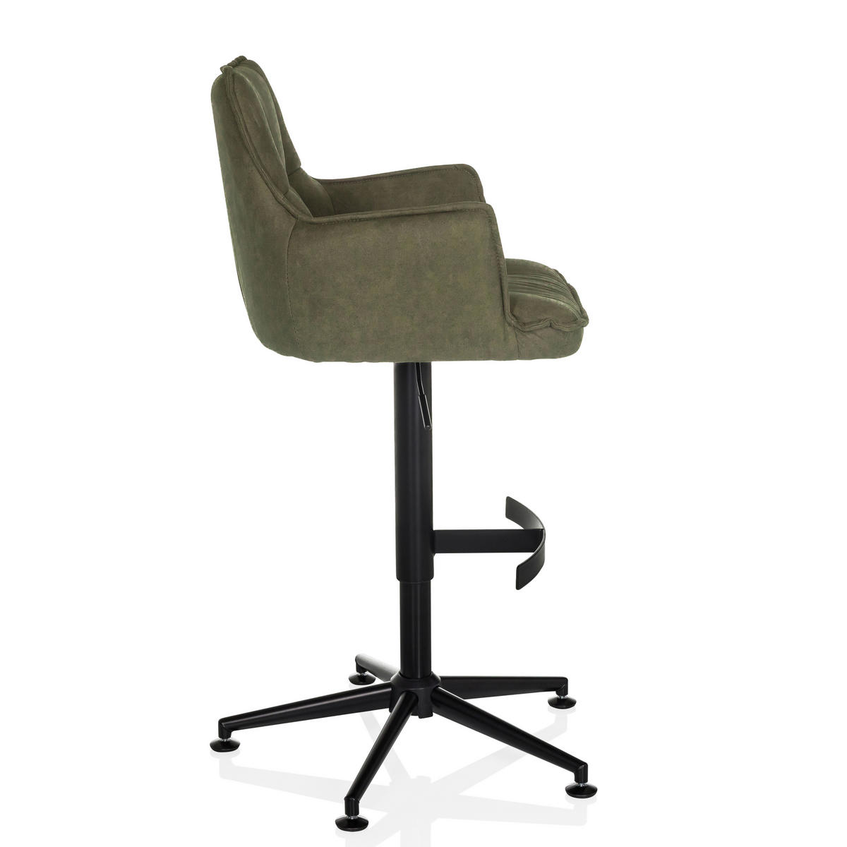 BARPALL i grön  - grön/svart, Modern, metall/textil (55/93/56cm) - MID.YOU