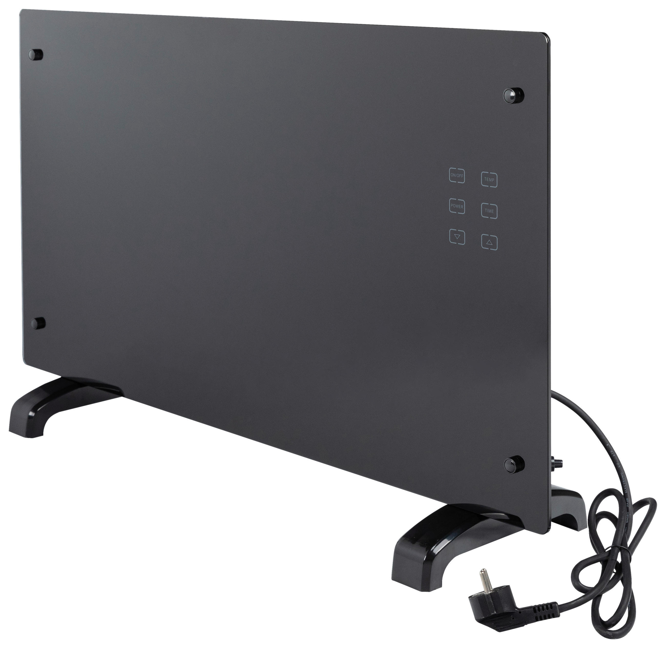 GLAS-KONVEKTOR LED 2000W - KONVENTIONELL, Glas/Kunststoff (88/51/12cm) - Atrigo