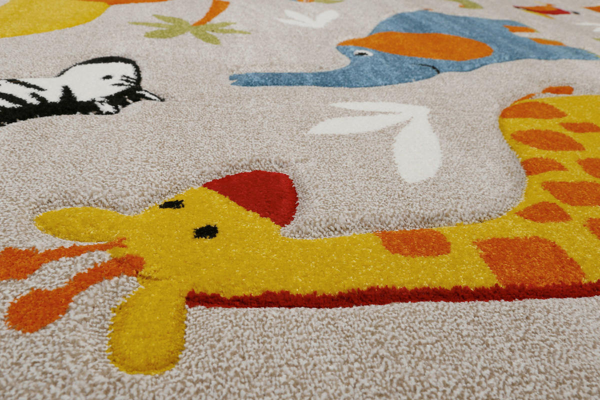 KINDERTEPPICH 120/170 cm Benny & Friends  - Multicolor, KONVENTIONELL, Textil (120/170cm)