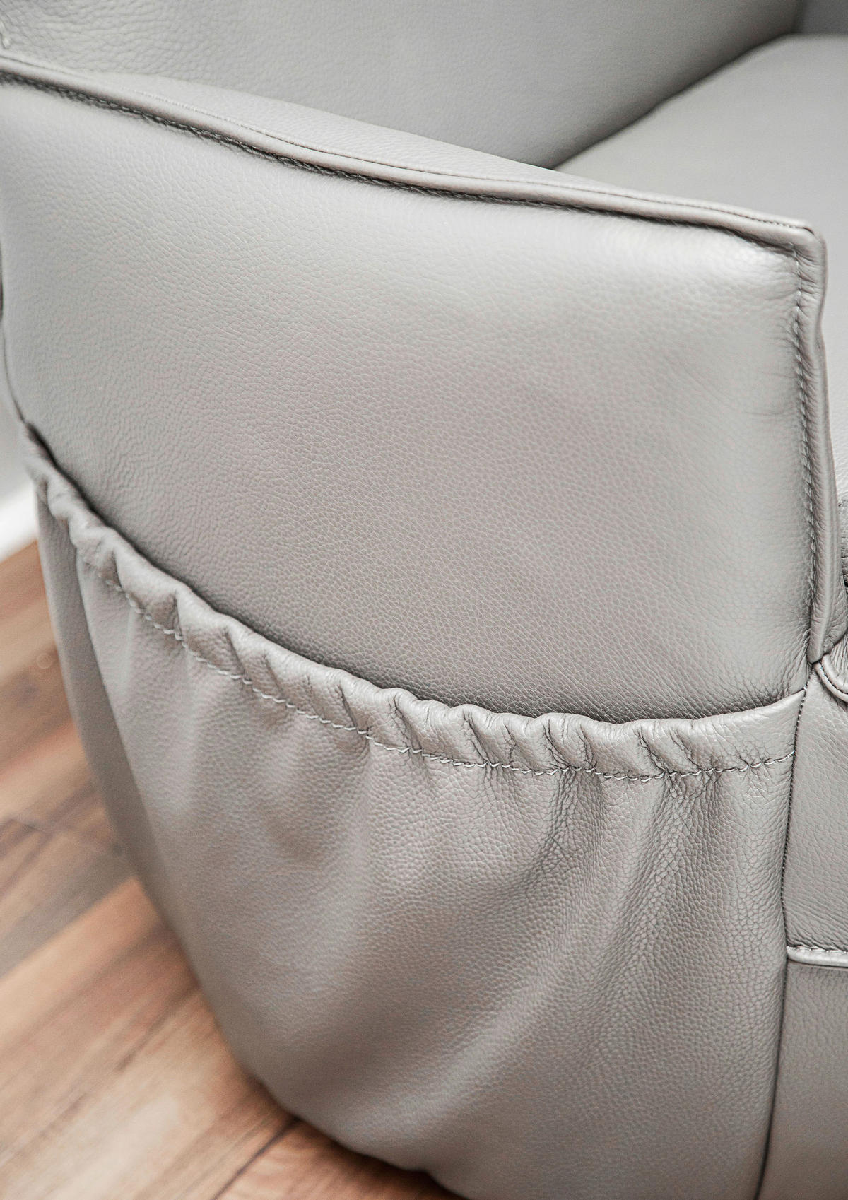 XXL-SESSEL in Dunkelbraun  - Dunkelbraun, Design, Leder/Metall (83/90/85cm) - Landscape