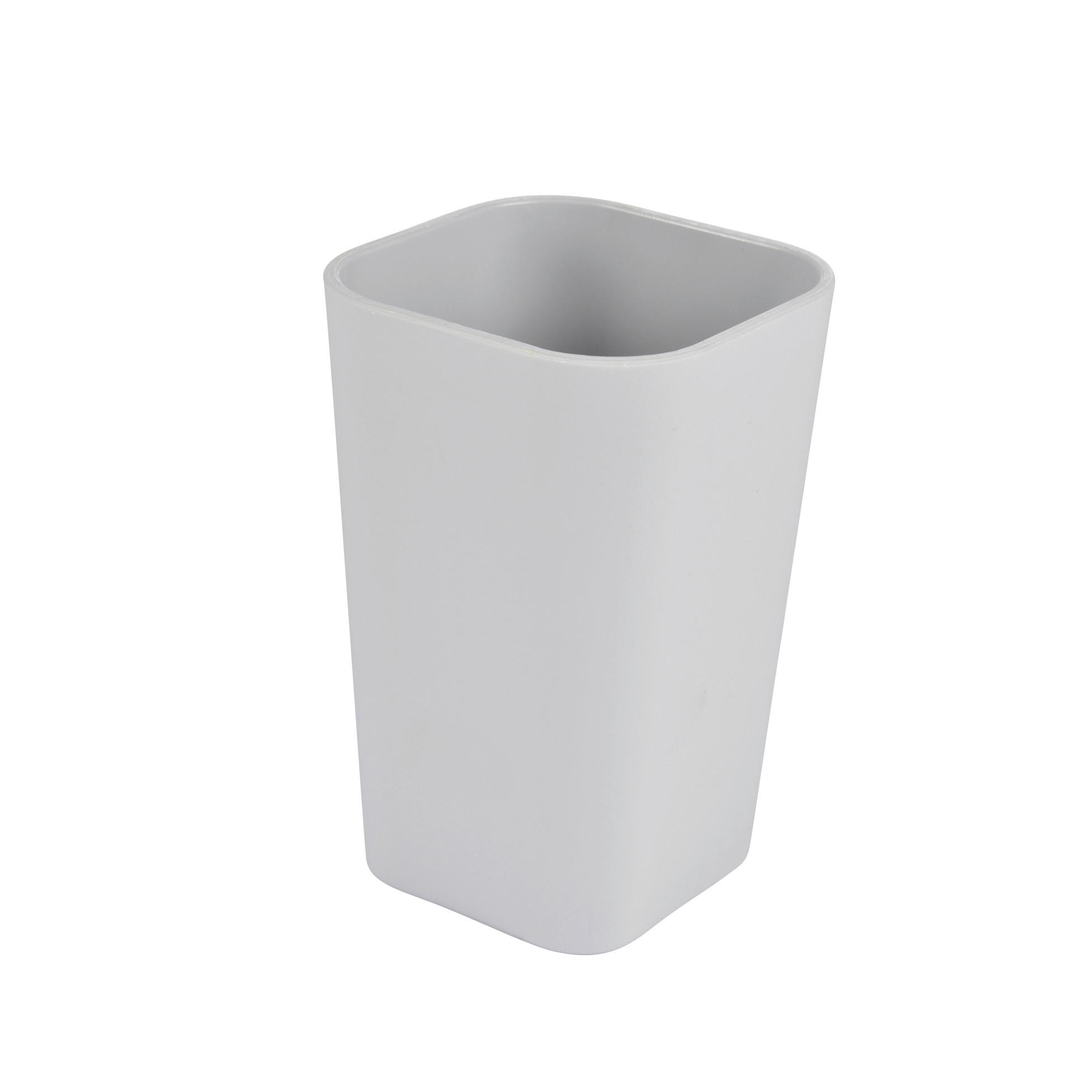 KUPATILSKA ČAŠA  svetlosiva  plastika  - svetlosiva, Osnovno, plastika (7,3/11/7,3cm) - Homeware