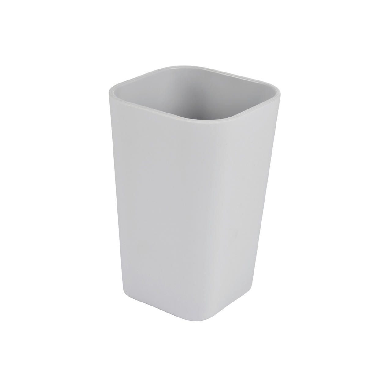 KUPATILSKA ČAŠA  svetlosiva  plastika  - svetlosiva, Osnovno, plastika (7,3/11/7,3cm) - Homeware