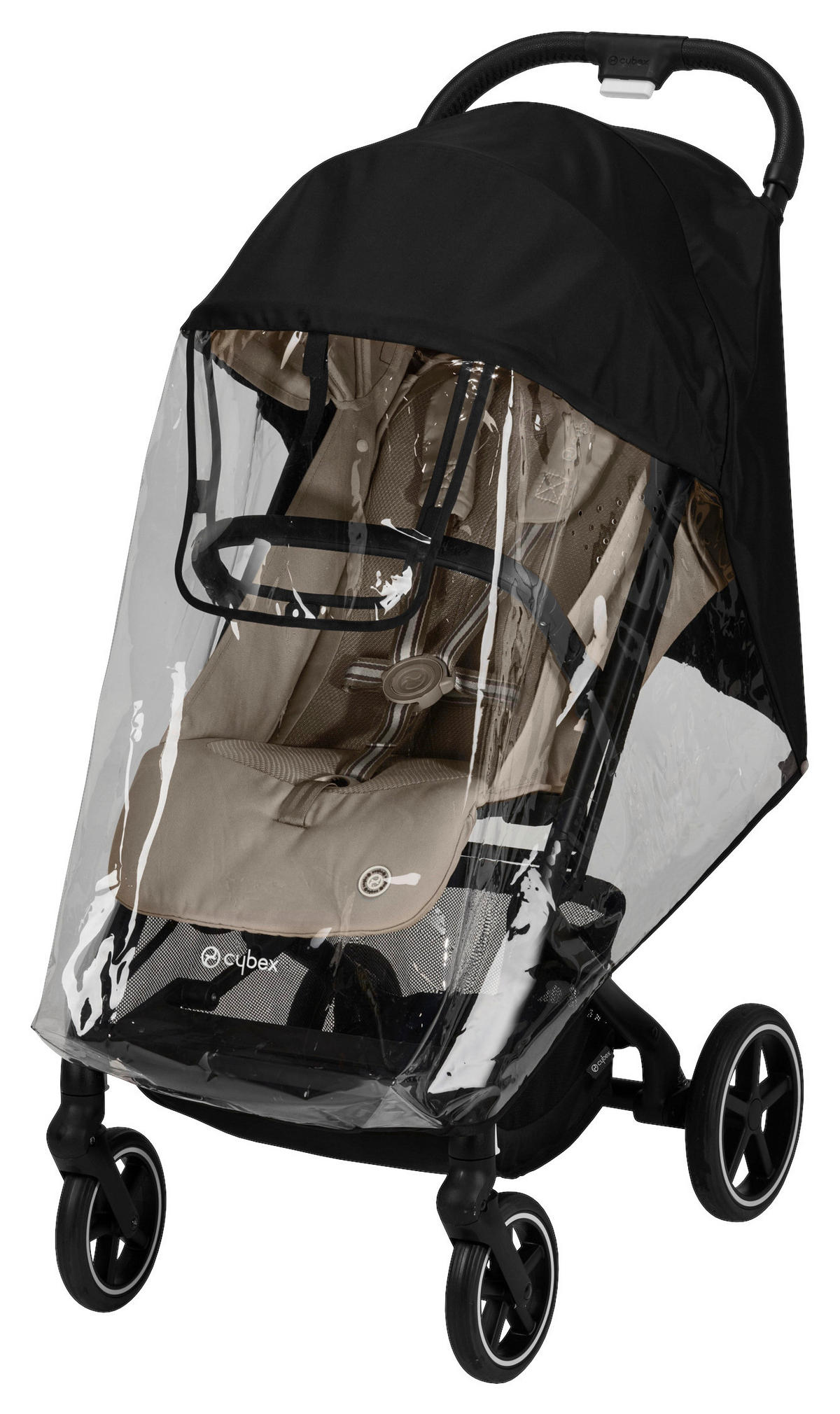 BUGGY Beezy  - Beige/Schwarz, Basics, Textil/Metall (29/65/10,1cm) - cybex GOLD