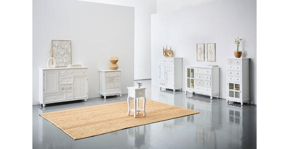 SIDEBOARD  in 123/95/39,5 cm  - Weiß, ROMANTIK / LANDHAUS, Holz/Holzwerkstoff (123/95/39,5cm) - Landscape