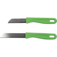 SET NOŽEV    - zelena/svetlo siva, Basics, kovina/umetna masa (1.2/7.5/26cm) - Fackelmann