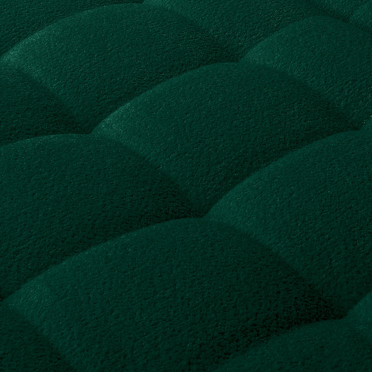 BIGSOFA Teddystoff Grün  - Schwarz/Grün, Design, Kunststoff/Textil (284/94/148cm) - Livetastic