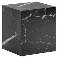 Măsuță De Cafea din material pe bază de lemn, 40/40/45 cm - negru lucios intens, Lifestyle, material pe bază de lemn (40/40/45cm) - Livetastic