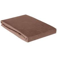 POSTEĽNÁ PLACHTA, svetlohnedá, 90/200 cm - svetlohnedá, Basics, textil (90/200cm) - Novel