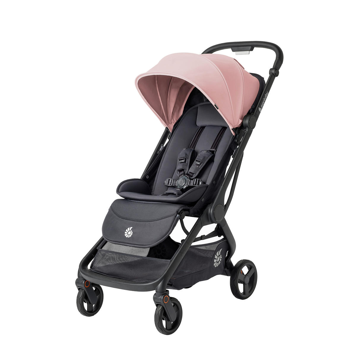TENDA ZA DEČJA KOLICA - pink, Osnovno, tekstil (32/7/50cm) - Ergo Baby
