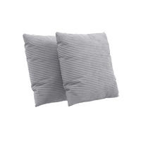 ZIERKISSEN FABIO E 2-teilig 50/50 cm  - Silberfarben, MODERN, Textil (50/50cm) - Sit & More