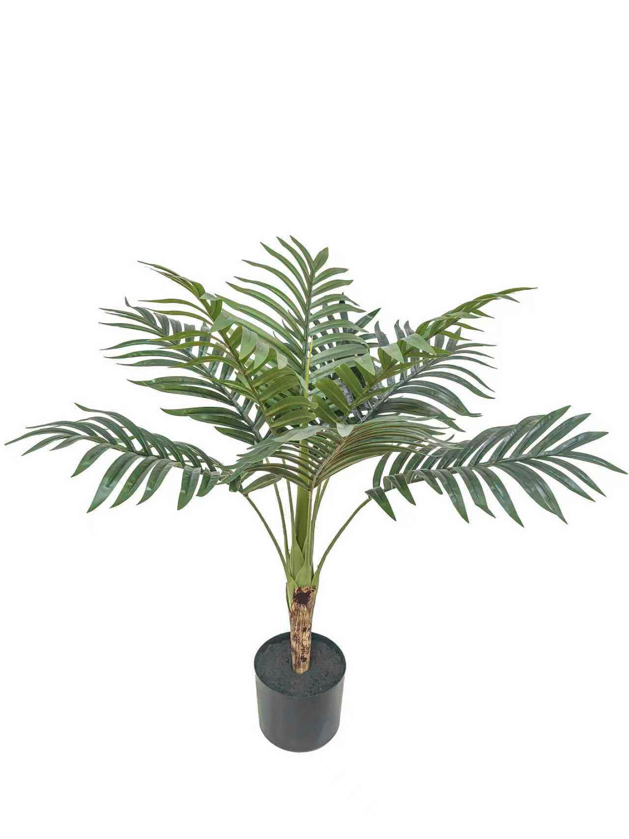 KUNSTPFLANZE 86 cm  - Dunkelgrün/Schwarz, Basics, Kunststoff/Metall (86cm)
