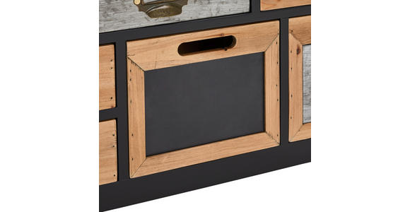 KOMMODE in 90/103/32 cm - Multicolor/Schwarz, LIFESTYLE, Holz/Holzwerkstoff (90/103/32cm) - Landscape