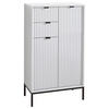 HIGHBOARD  in 60/106/32 cm  - Anthrazit/Weiß, MODERN, Holzwerkstoff/Kunststoff (60/106/32cm) - MID.YOU