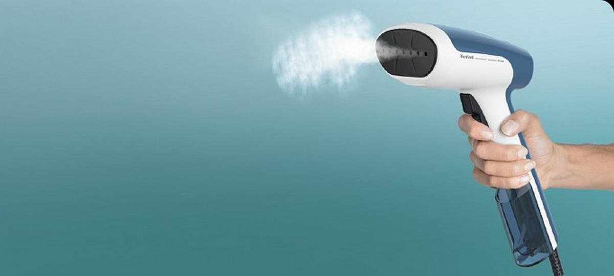 DAMPFBÜRSTE ACCESS STEAM FIRST  - Türkis/Weiß, Basics (36,4/18,4/13,5cm) - Tefal