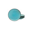 DESSERTTELLERSET 6-teilig  - Pastellblau, Trend, Keramik (21cm) - Creatable