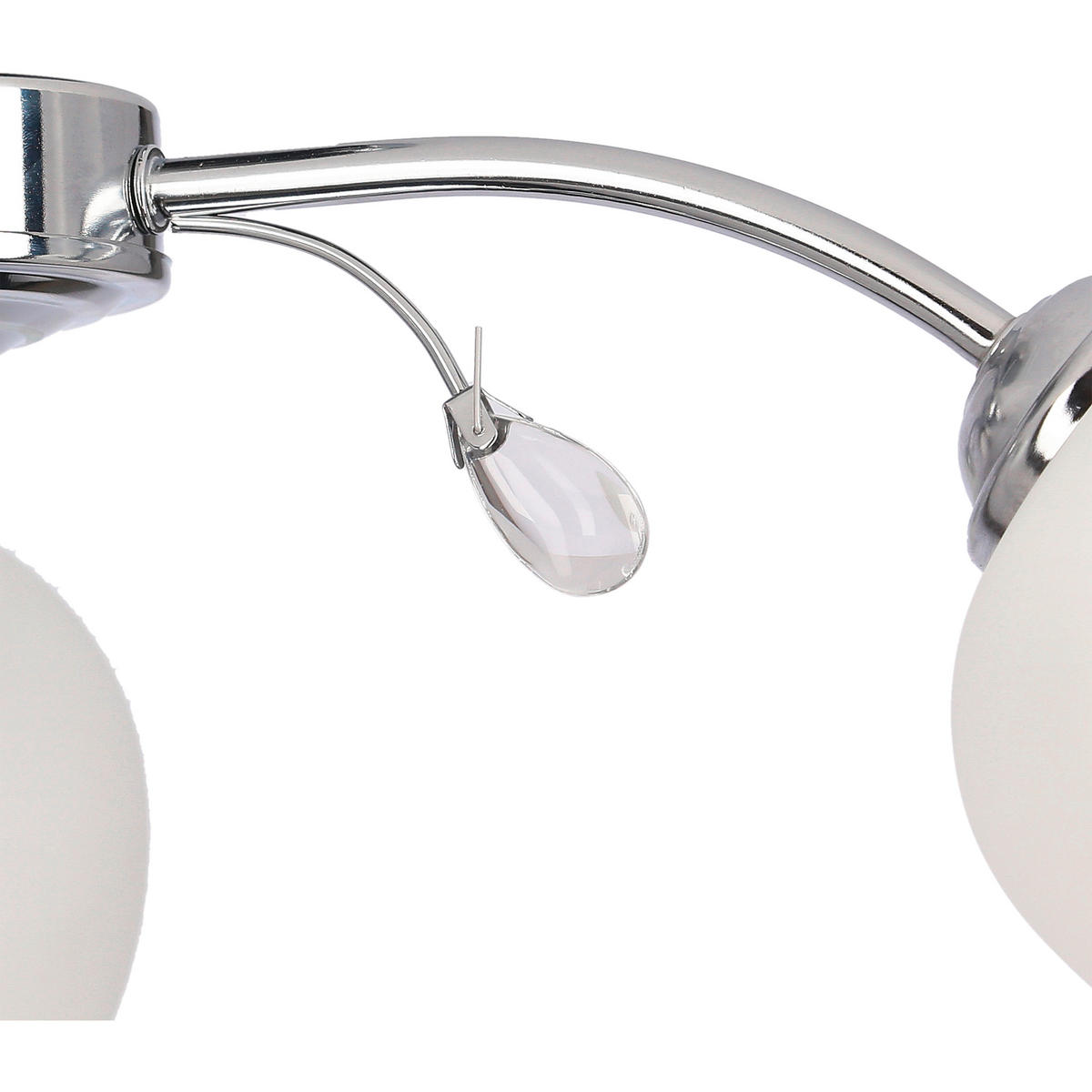 DECKENLEUCHTE Estar 54/54/23 cm   - Chromfarben, KONVENTIONELL, Metall (54/54/23cm)