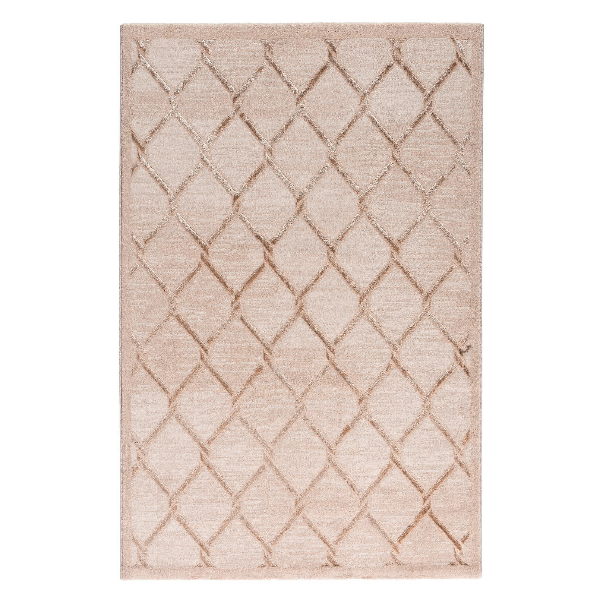 TKANÝ KOBEREC, 120/170 cm, sivá, béžová - sivá/béžová, Modern, textil (120/170cm)