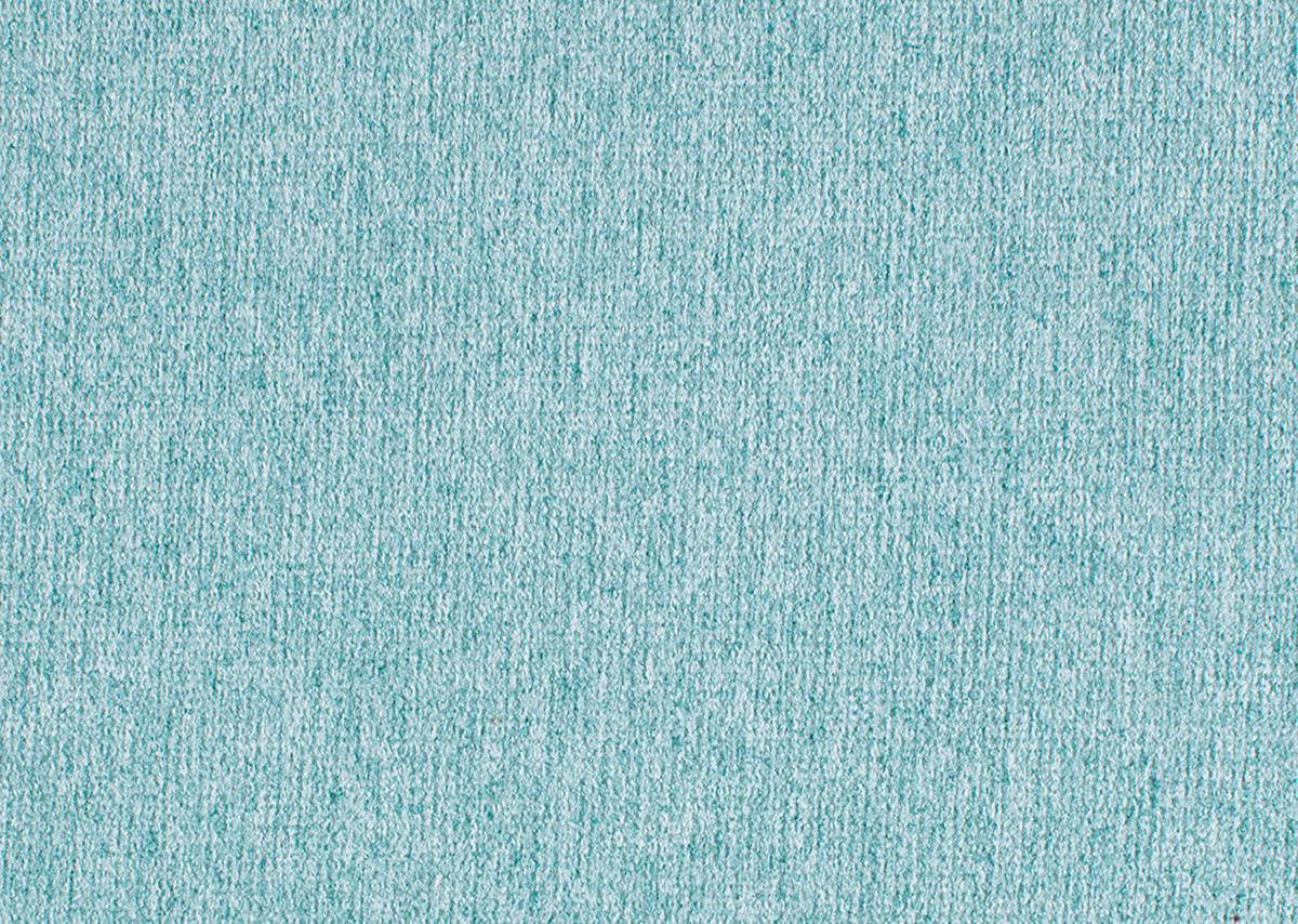 ECKSOFA in Flachgewebe Türkis  - Türkis/Silberfarben, Design, Textil/Metall (306/174cm) - MID.YOU