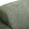 SCHLAFSOFA  mit Typenauswahl, Schlafen auf Sitzhöhe, Liegefunktion, Rücken echt Chenille Olivgrün  - Schwarz/Olivgrün, KONVENTIONELL, Kunststoff/Textil (198/81/97,5cm) - Carryhome