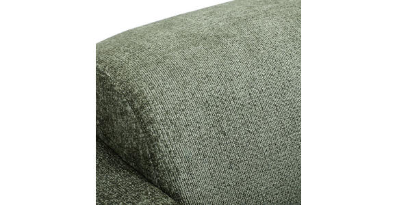 SCHLAFSOFA mit Typenauswahl, Schlafen auf Sitzhöhe, Liegefunktion, Rücken echt Chenille Olivgrün - Schwarz/Olivgrün, KONVENTIONELL, Kunststoff/Textil (198/81/97,5cm) - Carryhome