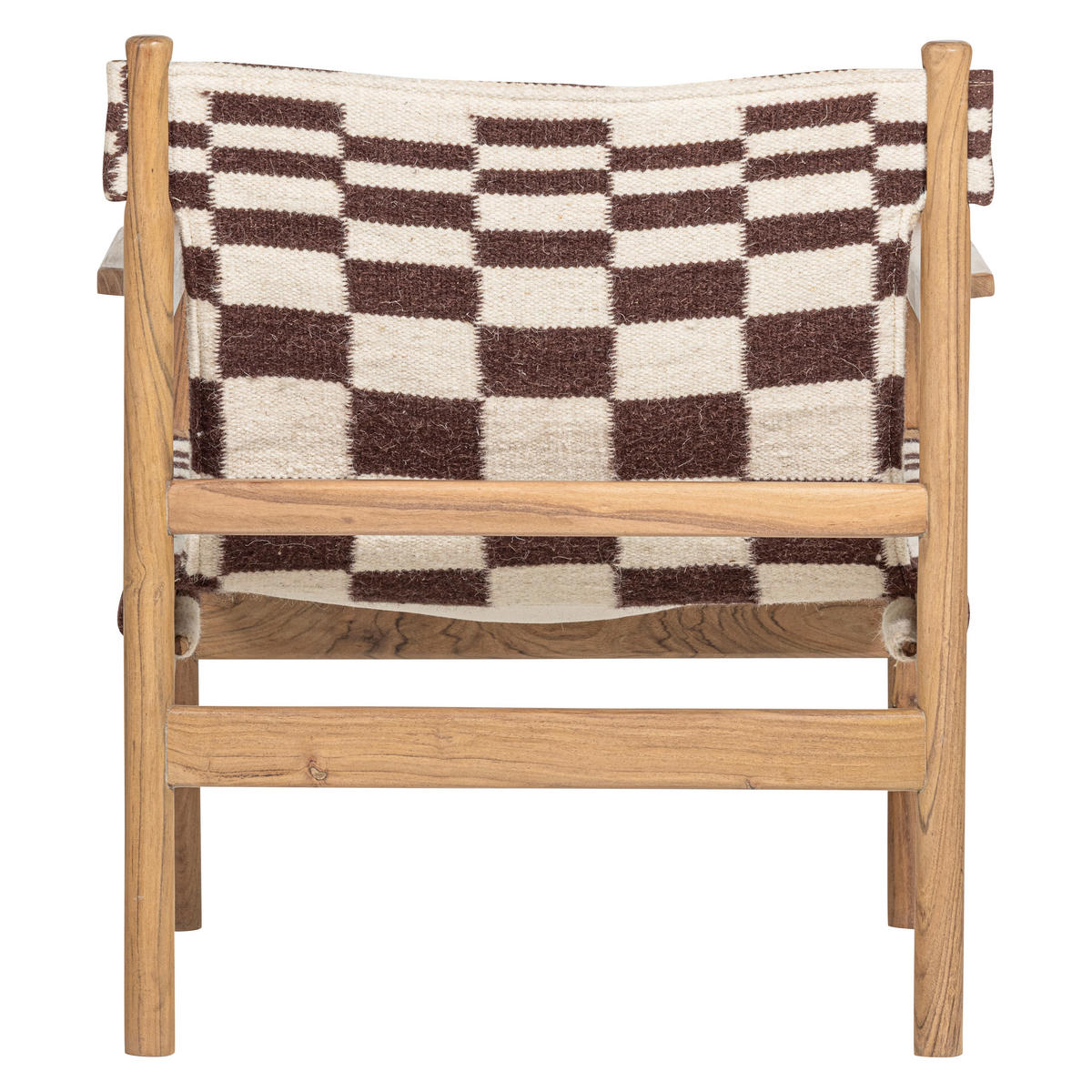 SESSEL in Webstoff Braun, Naturfarben  - Braun/Naturfarben, MODERN, Holz/Textil (73/76/67cm) - Livetastic