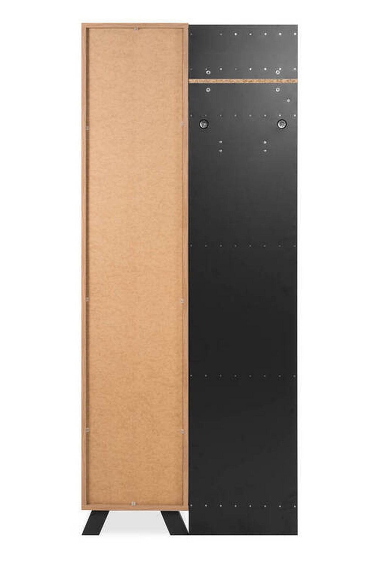 PREDSOBLJE  antracit  - antracit, Design, drvni materijal (80/190/37cm) - MID.YOU