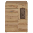 SCHUHSCHRANK  in 76/104/40 cm  - Buchefarben/Graphitfarben, KONVENTIONELL, Holzwerkstoff/Kunststoff (76/104/40cm) - Voleo
