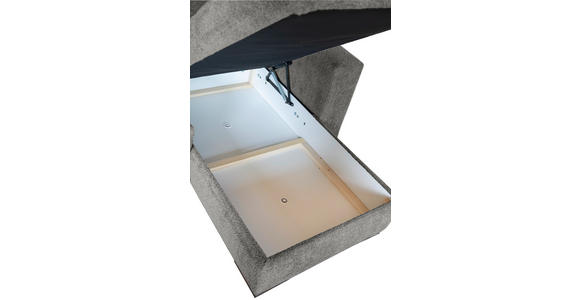 ECKSOFA Grau Webstoff  - Braun/Grau, KONVENTIONELL, Holz/Textil (170/235cm) - Carryhome