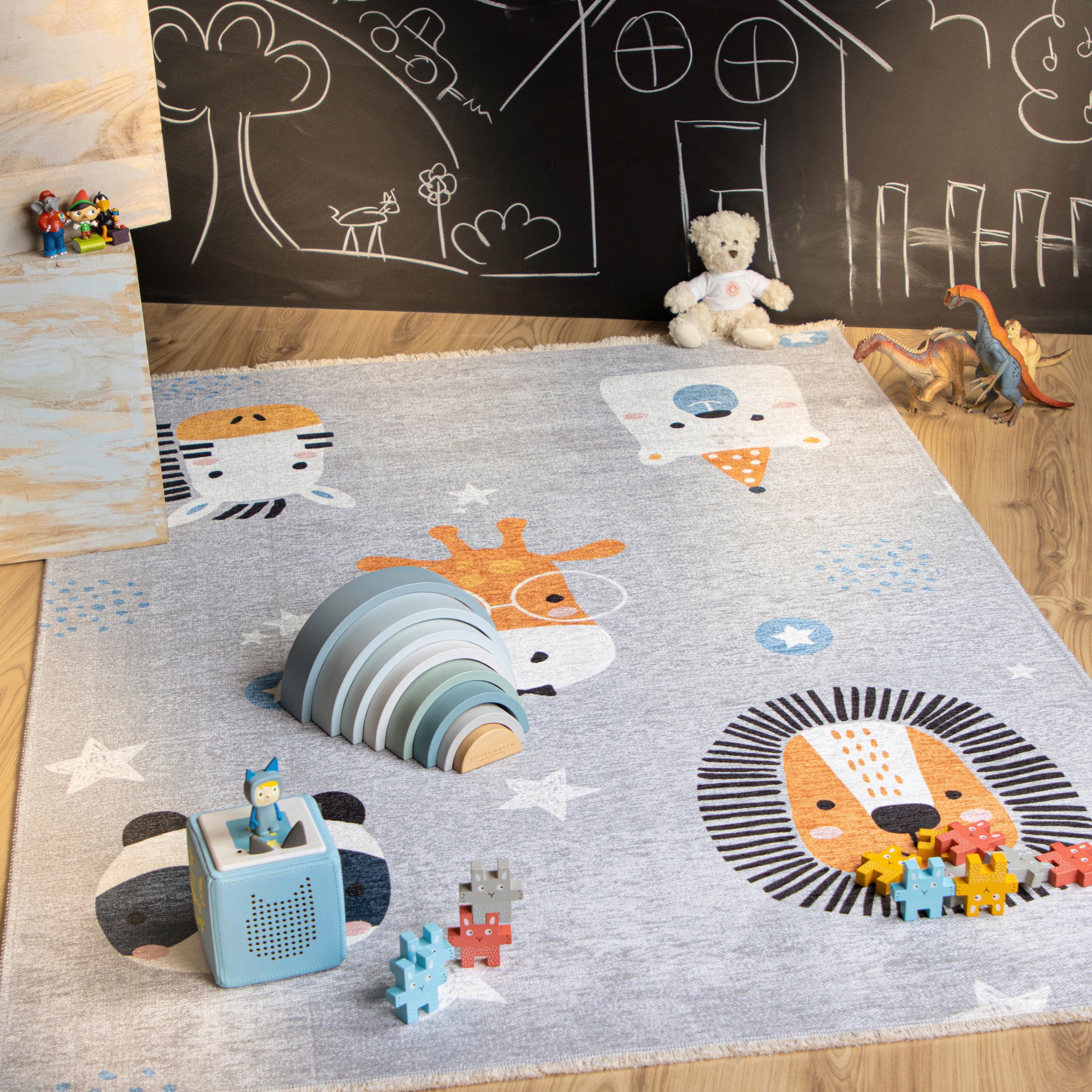 KINDERTEPPICH 155/230 cm My Greta  - Multicolor, Trend, Textil (155/230cm) - Obsession