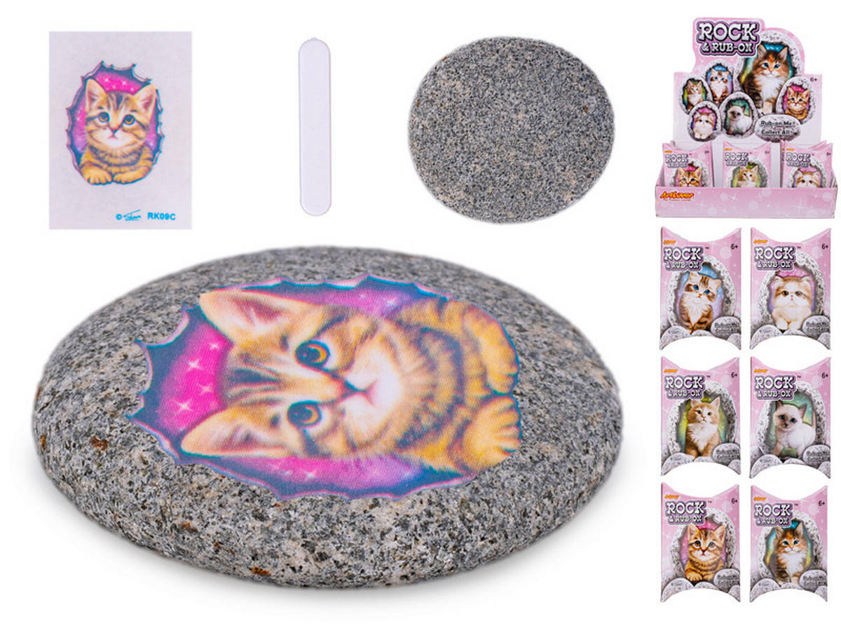 HRACIA FIGÚRKA - viacfarebná, Basics, kameň (6,5/9,5/2,5cm)