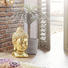 BUDDHAKOPF - Goldfarben, LIFESTYLE, Kunststoff (27/47/25cm) - Ambia Home