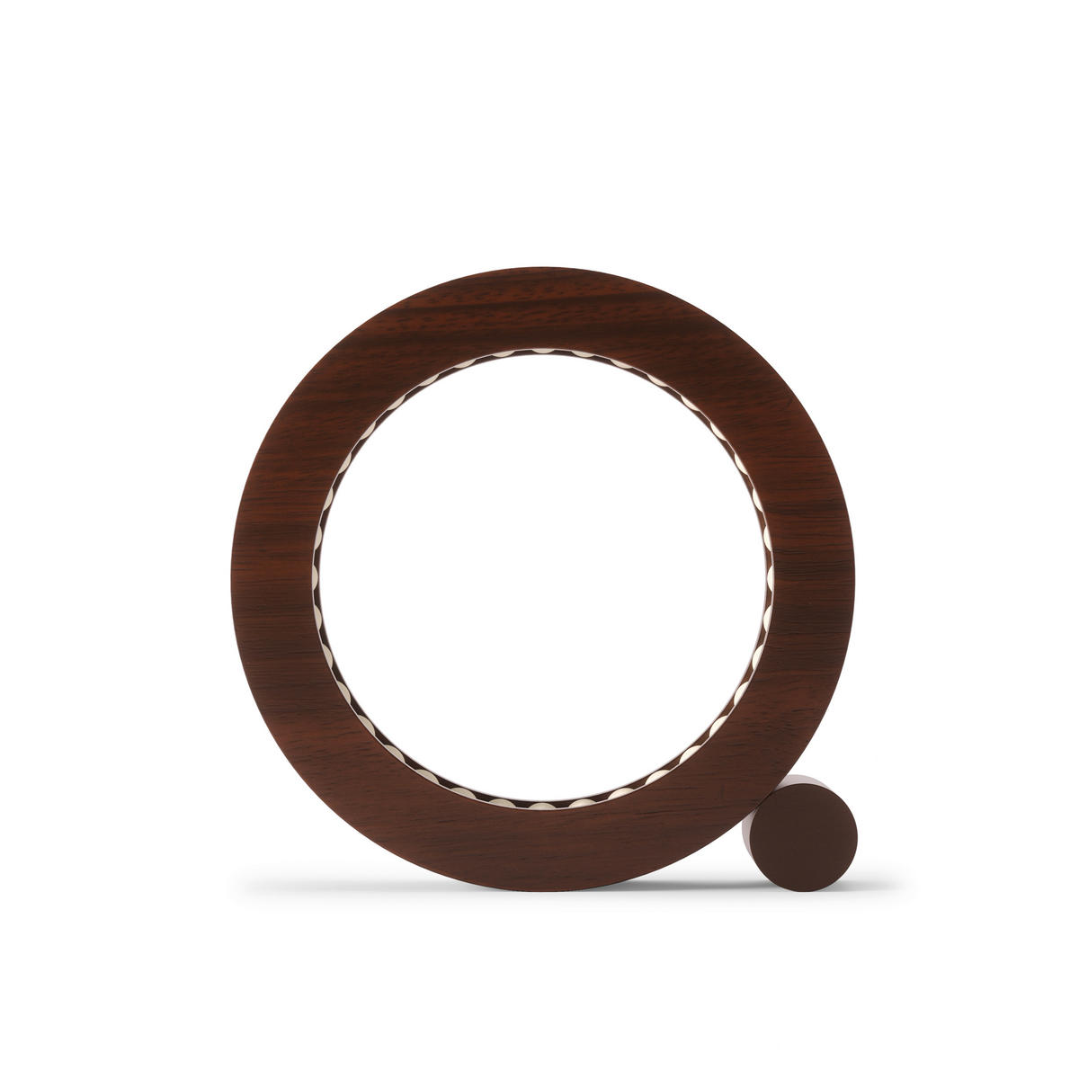 SCHMUCKSCHATULLE - Walnussfarben, KONVENTIONELL, Holz (19,1/19,1/5,1cm) - Umbra