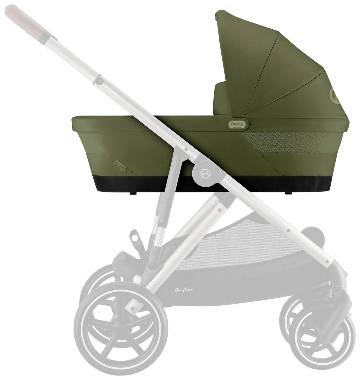 LIEGEWANNE - Waldgrün, Basics, Textil (86/44/56cm) - cybex GOLD