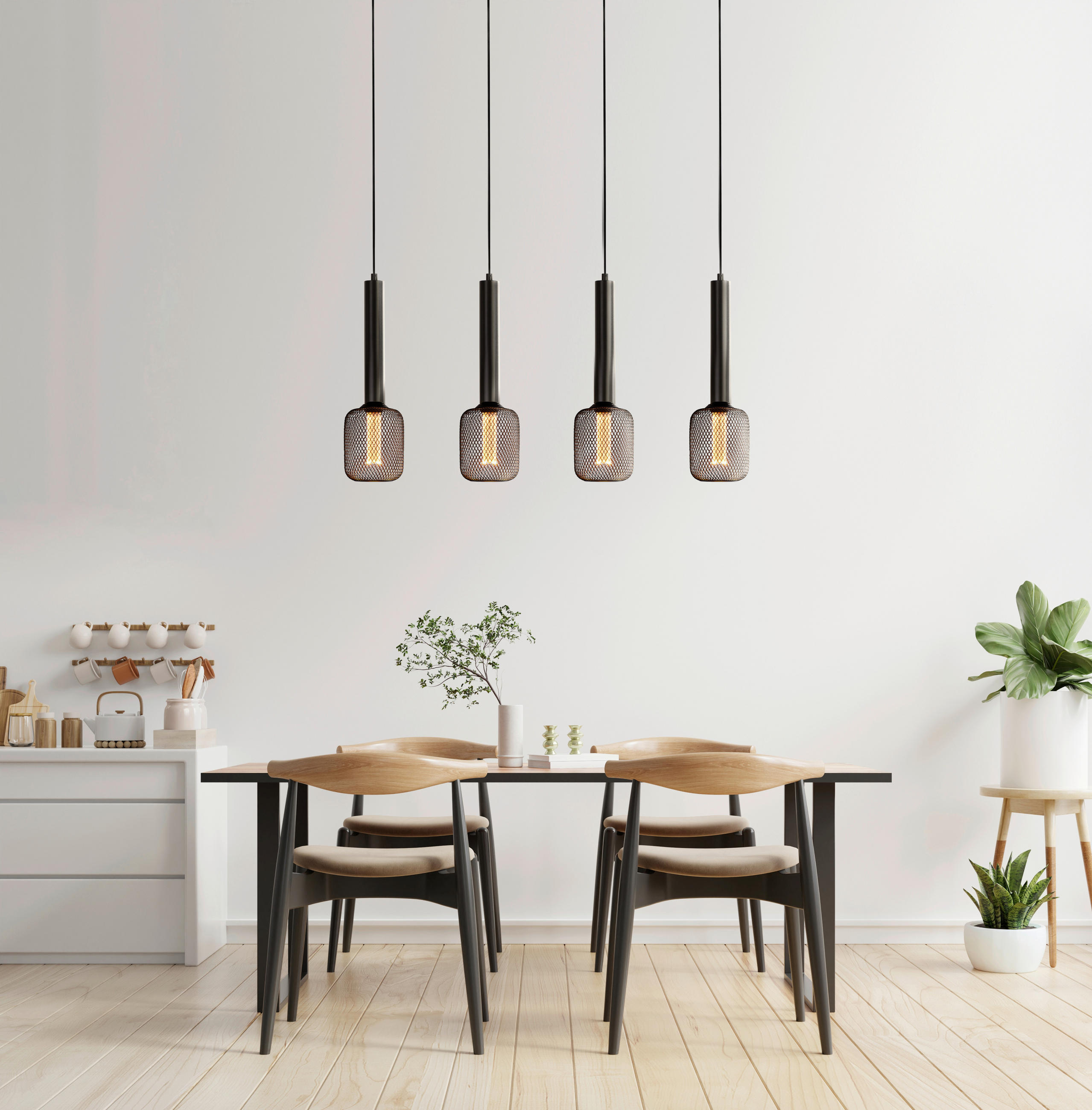 HÄNGLAMPA Dulwich 27/6/80 cm  - svart, Basics, metall (27/6/80cm)