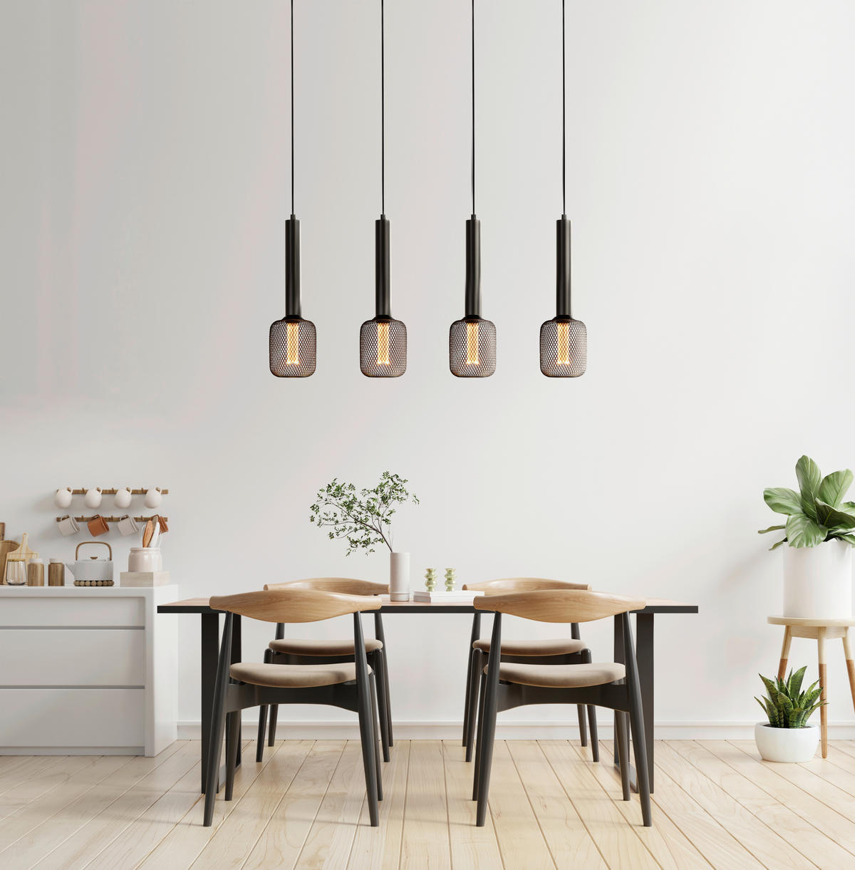 HÄNGLAMPA Dulwich 27/6/80 cm  - svart, Basics, metall (27/6/80cm)