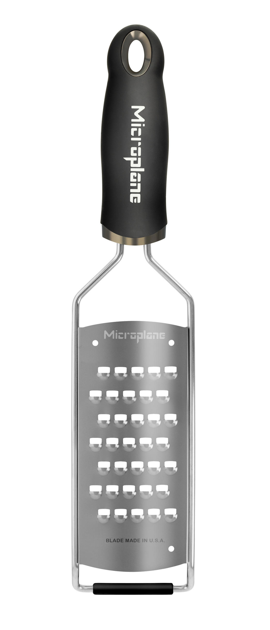 RIBEŽ GOURMET  - crna, Basics, metal/plastika (31,2/7,5/3cm) - MICROPLANE